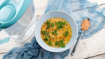 Согревающий чечевичный суп