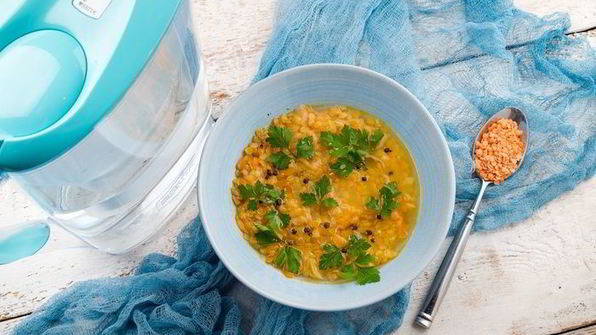 согревающий чечевичный суп