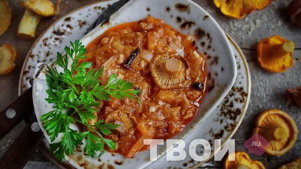 грибная солянка на зиму