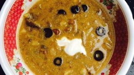 Грибной суп Солянка