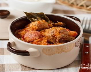 Капустная солянка с мясом