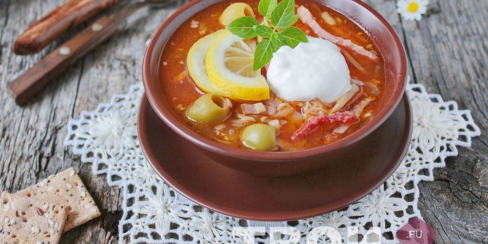 Рецепт классической солянки