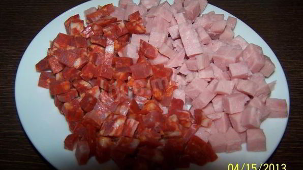 очень простая солянка