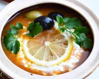 Сборная рыбная солянка