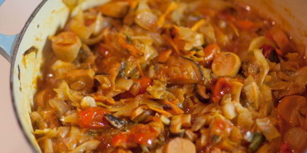 Рецепт солянки из капусты