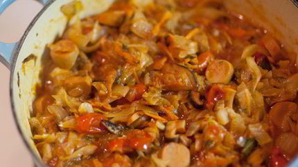 Солянка из капусты