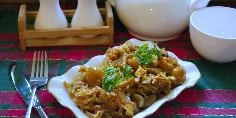 Рецепт солянки из опят