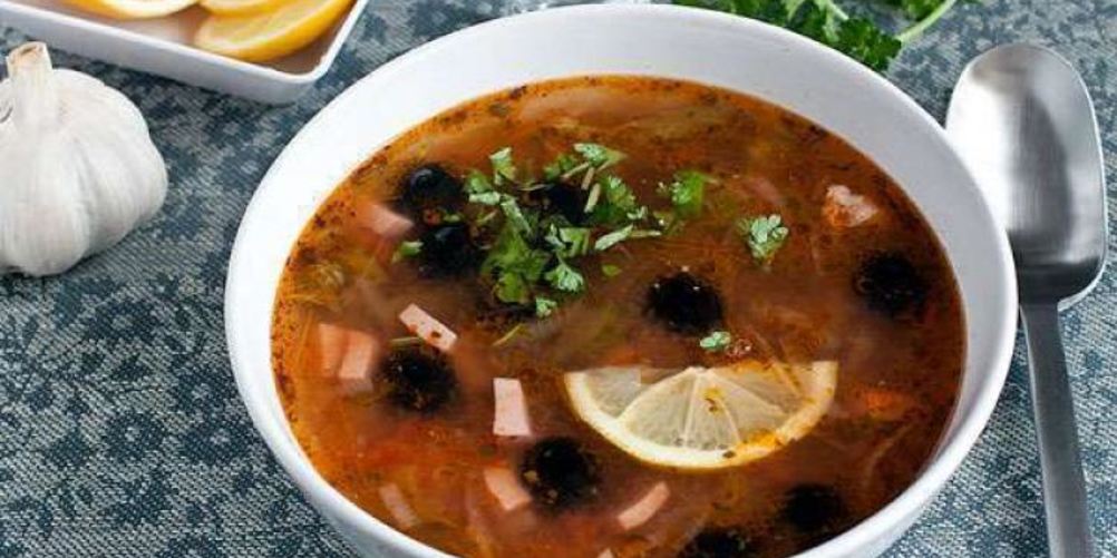 Рецепт солянки мясной сборной