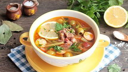 Солянка мясная