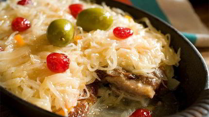 Солянка на сковороде