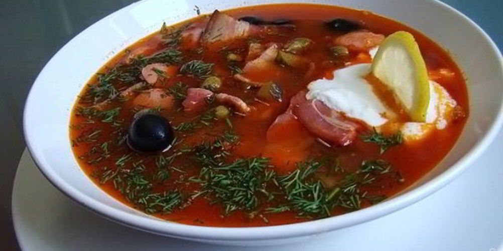 Рецепт солянки по-домашнему