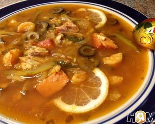 Солянка рыбная сборная