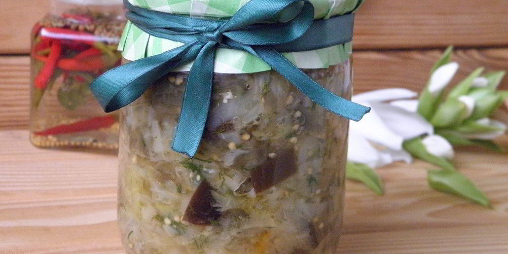 Рецепт солянки с баклажанами и капустой на зиму