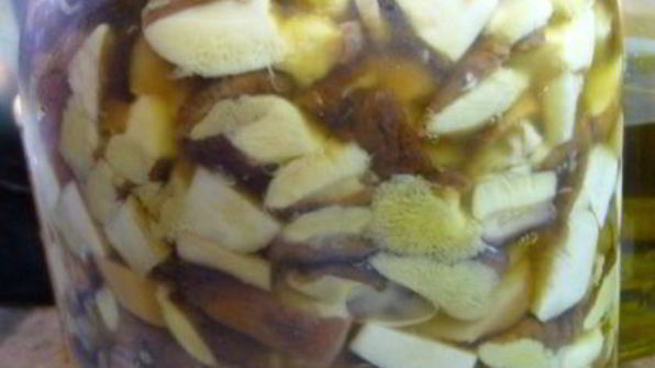 солянка с белыми грибами