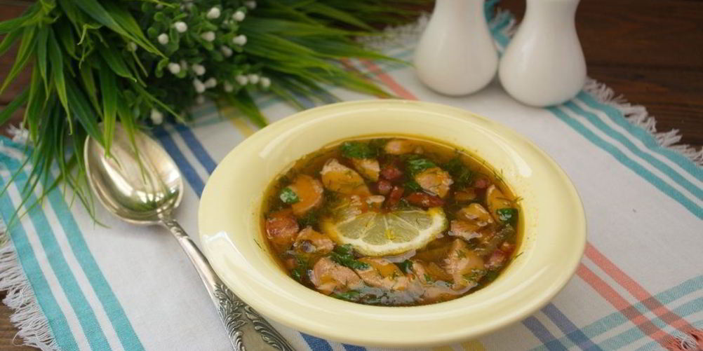 Рецепт солянки с сосисками