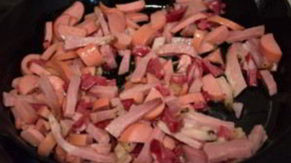 солянка с сосисками