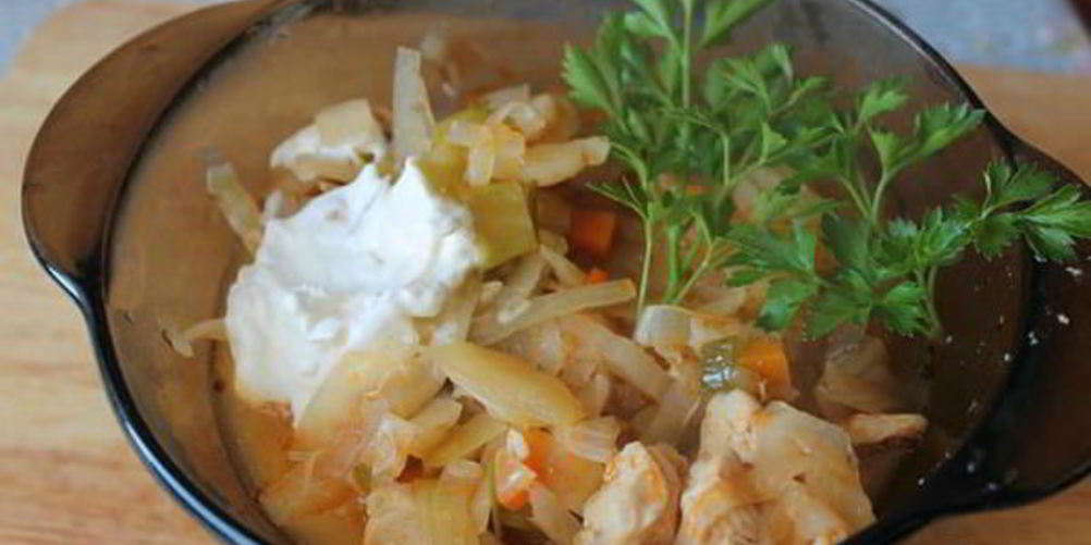 Рецепт солянки — тушеной капусты с мясом