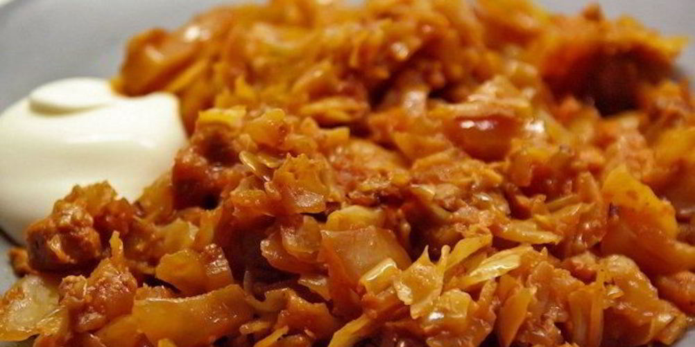 Рецепт солянки тушеной