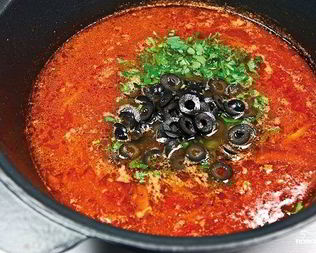 Солянка в казане