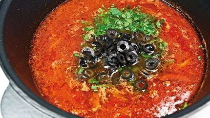 Солянка в казане