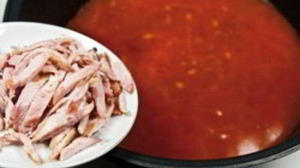 солянка в казане