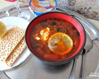 Солянка в мультиварке Панасоник