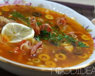 Солянка в мультиварке