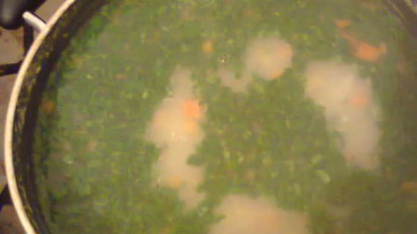 суп диетический с рисом