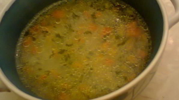 суп диетический с рисом