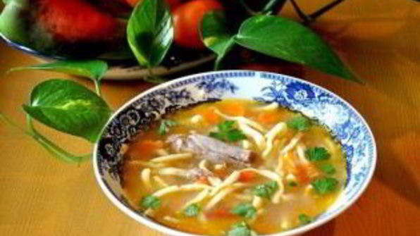 суп из баранины с вермишелью