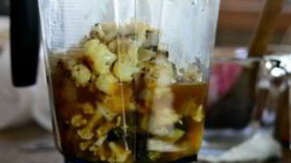 суп из брокколи и цветной капусты