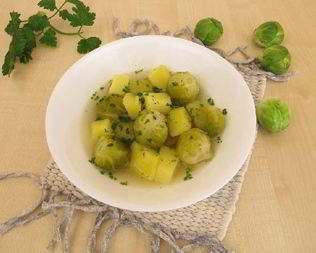 Суп из брюсcельской капусты