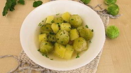 Суп из брюсcельской капусты
