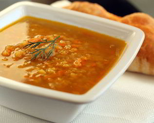 Суп из чечевицы