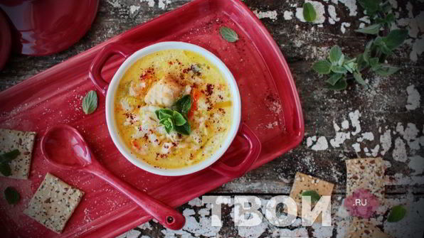 суп из консервированной горбуши