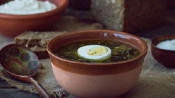 суп из щавеля и крапивы