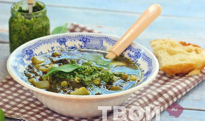 Суп из щавеля