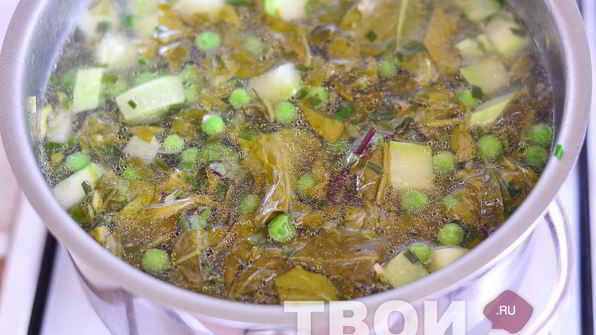 суп из щавеля