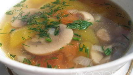 Суп из шампиньонов