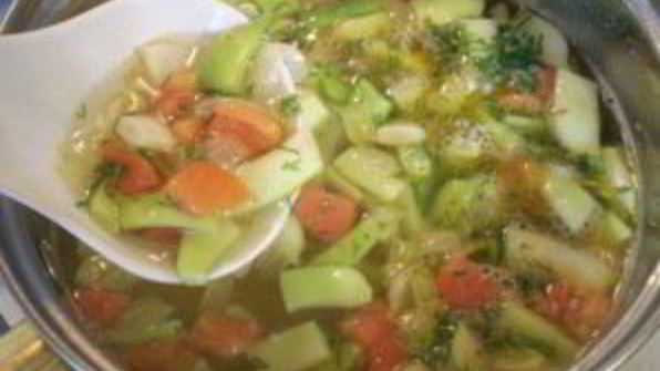 суп из стручковой фасоли