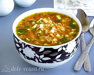 Суп из вермишели