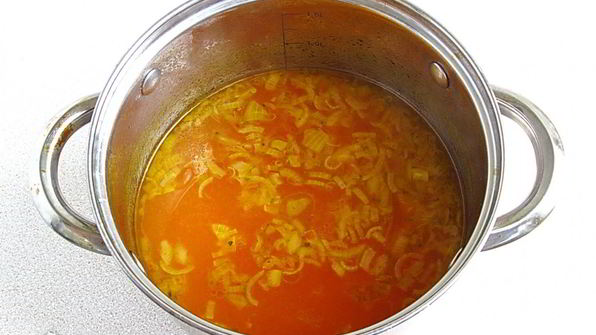 суп из вермишели