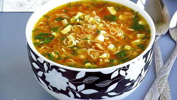 суп из вермишели