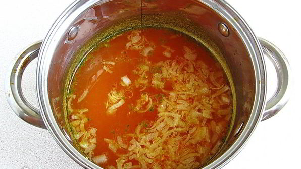 суп из вермишели