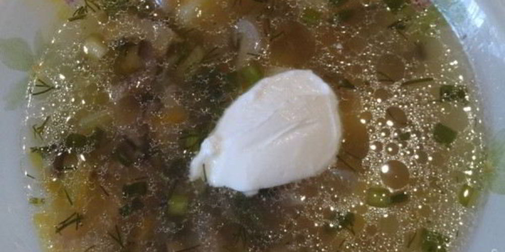 Рецепт супа из вешенок