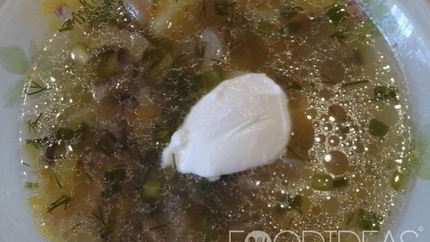 Суп из вешенок