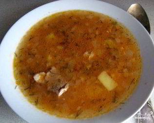 Харчо из говядины с картофелем