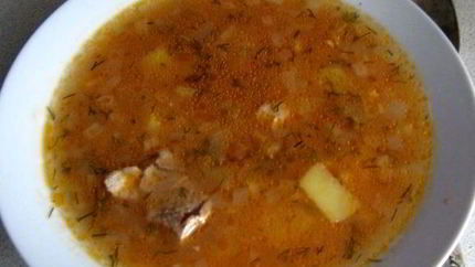 Харчо из говядины с картофелем