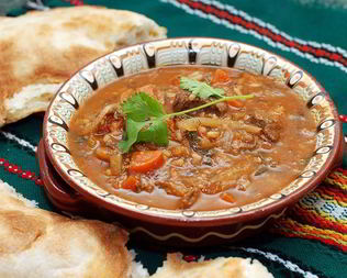 Харчо из говядины с Ткемали