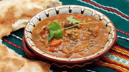 Харчо из говядины с Ткемали